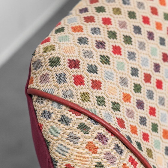 Image 1 of SET DI 2 POLTRONE VINTAGE IN TESSUTO GOBELIN, STILE ICO PARISI, ANNI '50