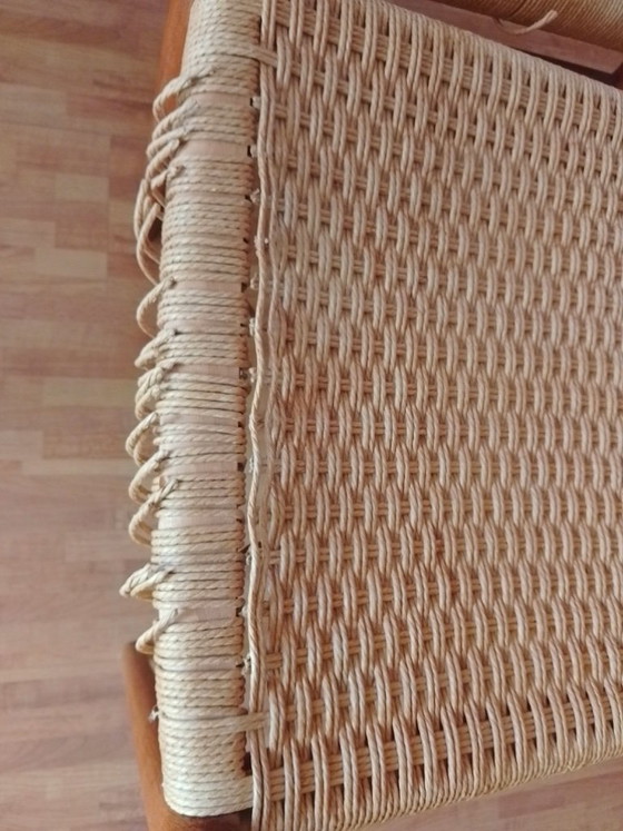Image 1 of 4 x Deens design eetkamerstoelen Niels Otto Møller model 75