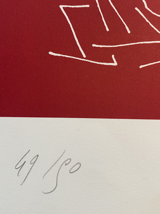 Image 1 of Charles Lapique - De geboorte van de zonde Litho