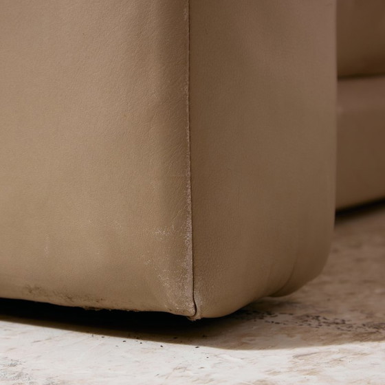 Image 1 of Conjunto de sofás de cuero Mk11355 «Modelo 4000» de Rolf Benz, juego de 4