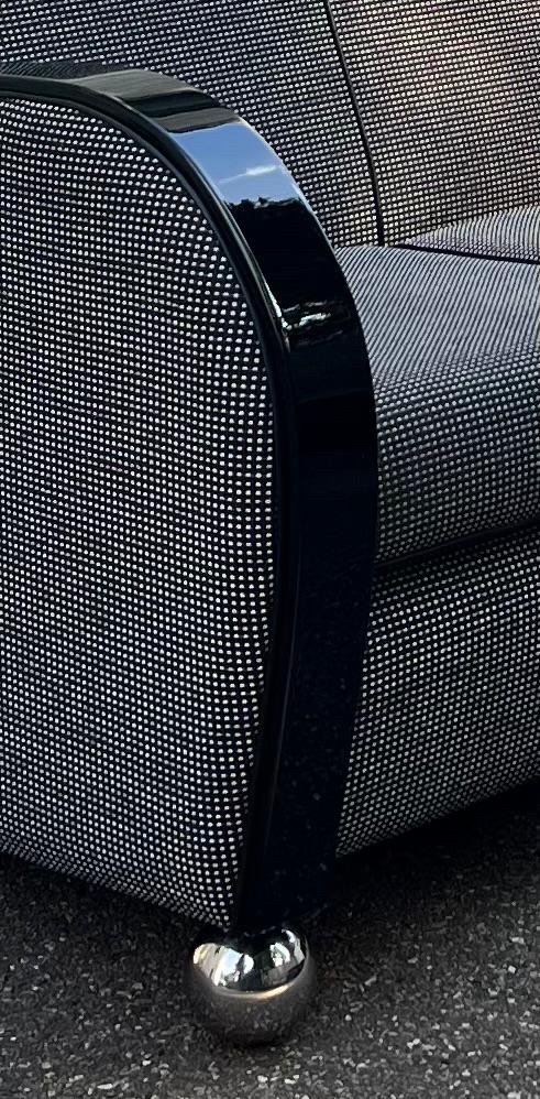 Image 1 of Art Deco bank (3-zits) - Op maat gemaakt interieurontwerpstuk