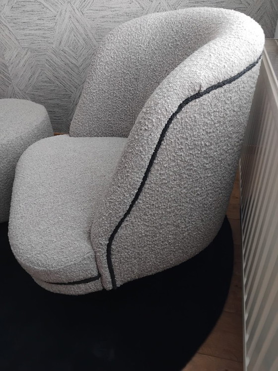 Image 1 of Olav-Sessel mit Hocker