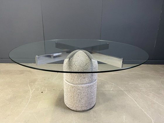 Image 1 of Mesa de comedor "Paracarro" de Giovanni Offredi para Saporiti, años 70