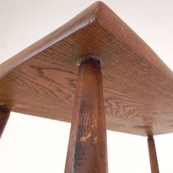 Image 1 of Vintage wooden tree trunk side table, 1960s