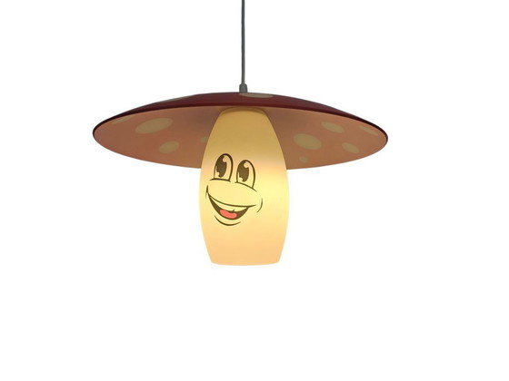 Image 1 of Eglo - champignon - suspension - lampe enfant - verre