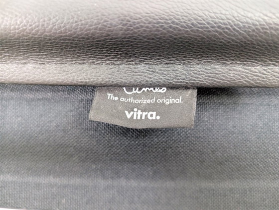 Image 1 of Original Vitra Charles & Ray Eames chair EA 108, black leather