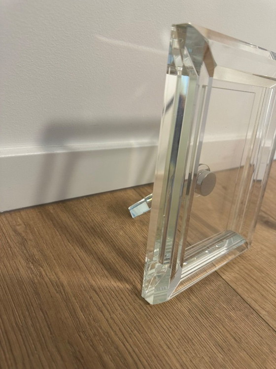 Eichholtz Photo frame Obliquity S Clear Crystal Glass (photo 7 of 8)