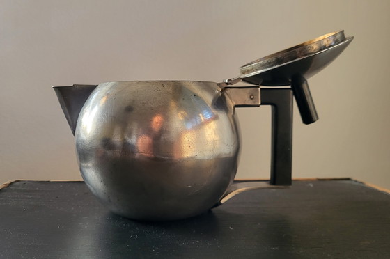 Image 1 of Tinnen Art Nouveau theepot GERO, Theodorus Hooft