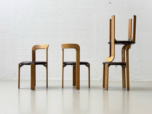 Rey stoelen van beukenhout van Bruno Rey voor Stein Am Rhein