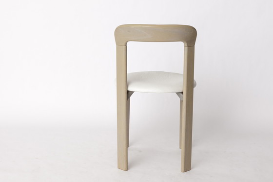 Image 1 of Vintage Bruno Rey Stoel - 1970 Kusch & Co, Grijs Houten Frame