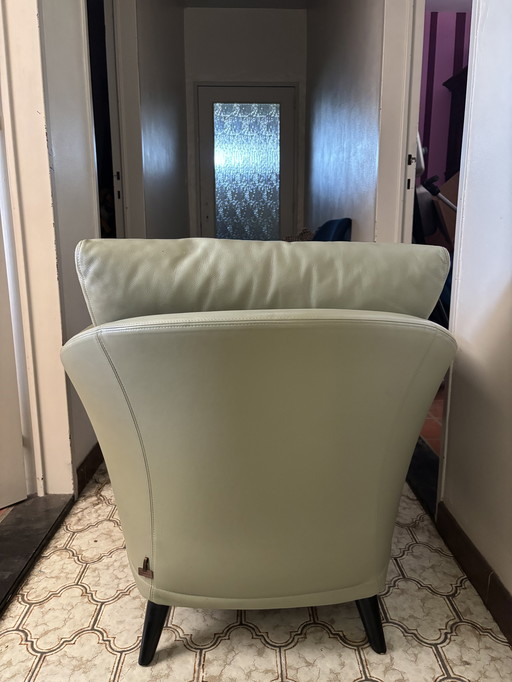 Giorgetti Armchair With Low Back