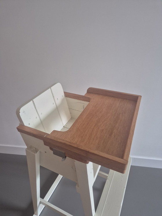 Image 1 of Piet Hein Eek high chair scrap wood