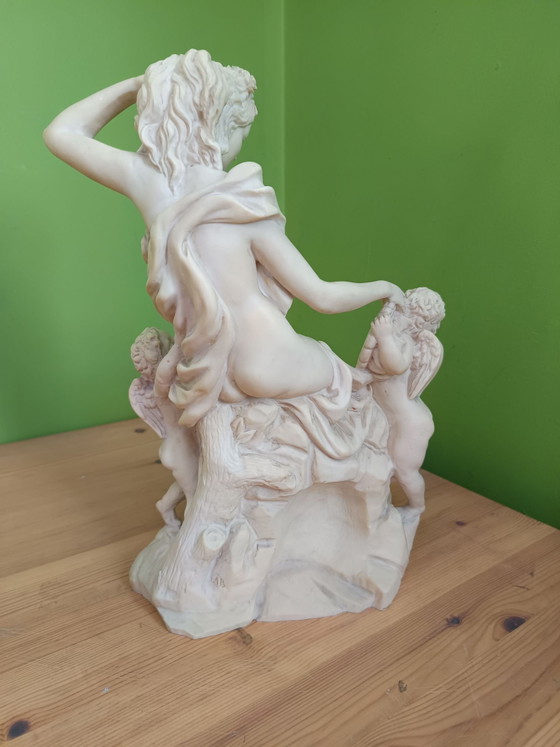 Venere con putti - cherubini. – Sculture, Pietra, Marmo (photo 5 of 10)