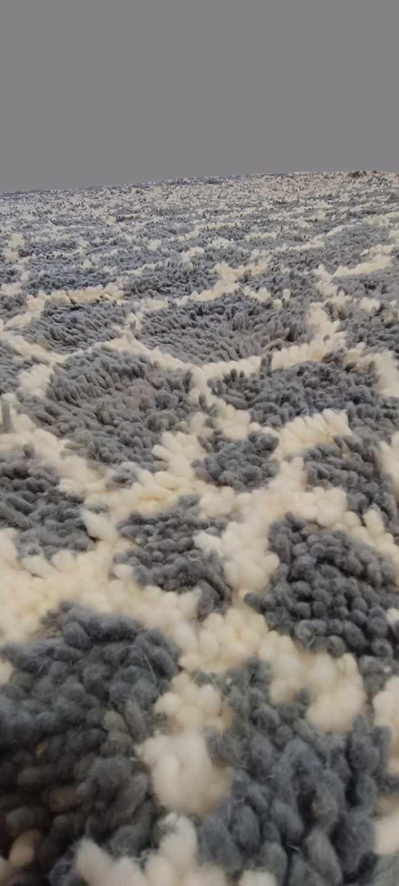 Image 1 of Tapis berbère en laine vierge Tapis marocain - 307 x 213 cm 300 x 200 m Type B13.2