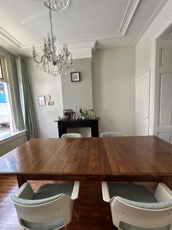 Image 1 of Oak dining table 200/250x100