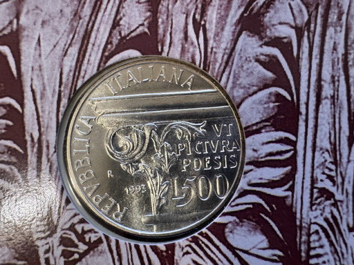 Pièce d'argent commémorative du bimillénaire d'Horate, 1993