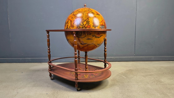 Vintage globe bar, 1970s – Bar carts, Wood (photo 8 of 15)