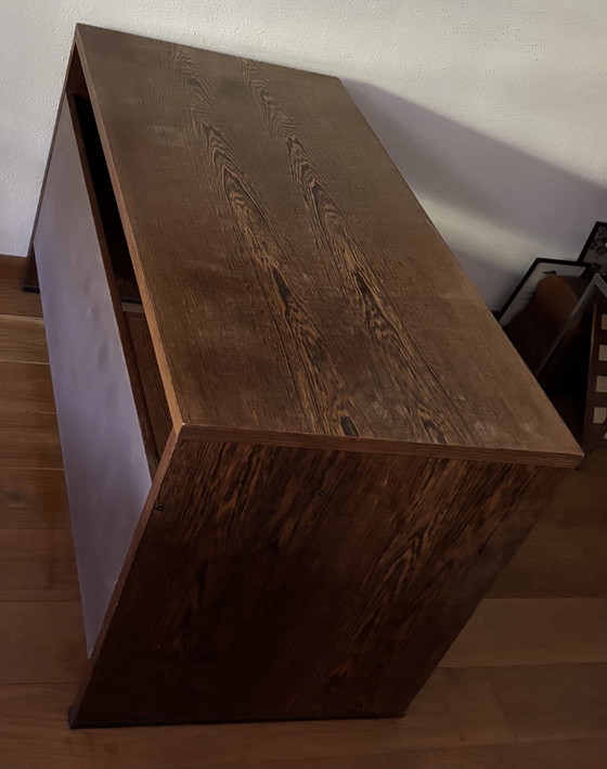 Image 1 of Pastoe, Cees Braakman, desk with chair, Wenge
