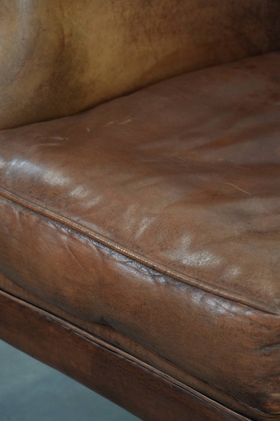 Image 1 of Club-Sessel aus Schaffell mit wunderschönen Farben und bequemem Sitz