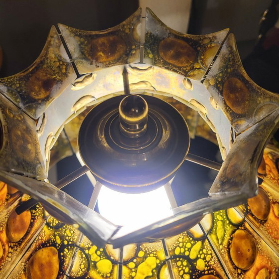 Image 1 of Table lamp by Felipe Derflingher, cloisonné glass, 1960