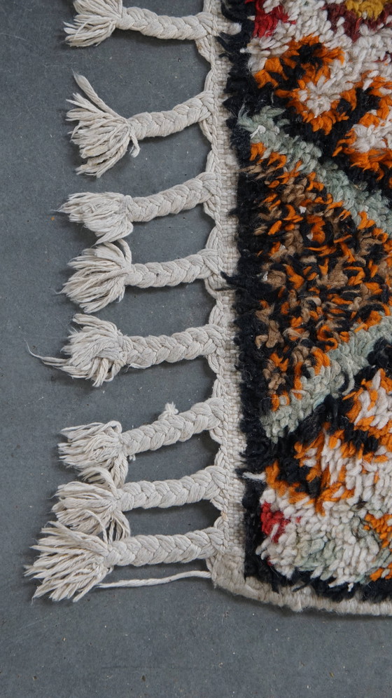 Image 1 of Tapis vintage noué à la main 162x81cm