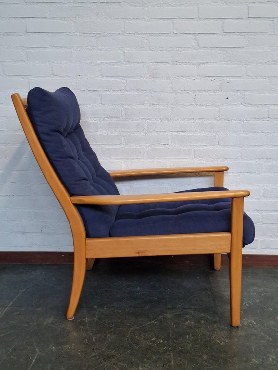 Image 1 of Sillón escandinavo de mediados de siglo con sistema de suspensión Freespan