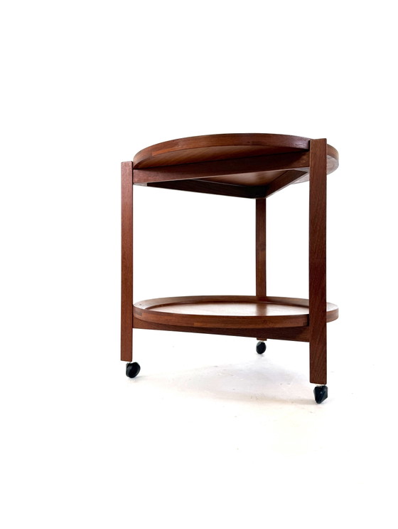 Image 1 of Vintage Danish teak trolley, Sika Møbler ‘60