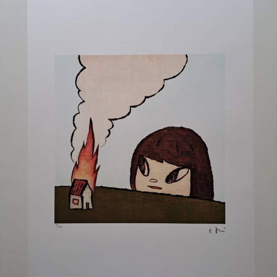 Image 1 of Naar Nara Yoshitomo, Vuur, jaren 1990, Lithografie in beperkte oplage