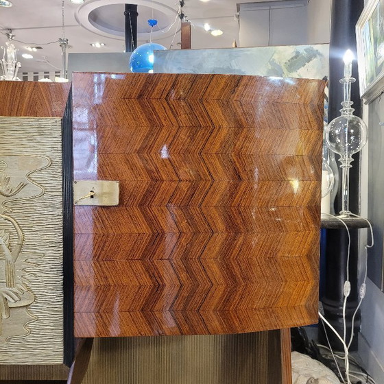 Image 1 of Bar cabinet / sideboard, rosewood, Vittorio Dassi, Mid-century, 50’s - Italy
