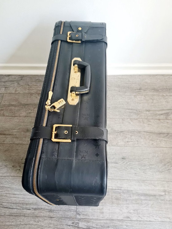 Image 1 of MCM Monogramm Koffer Design Michael Cromer München schwarz