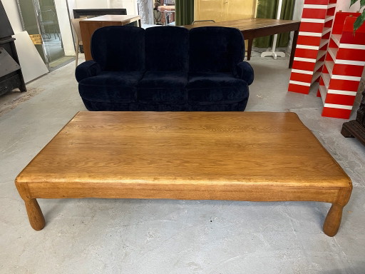 Table basse en chêne doré 