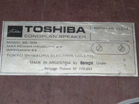 Image 1 of Toshiba SS-005 Speakers Design Bertagni