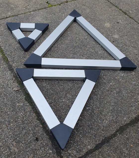 Image 1 of 3 dänische Design-Untersetzer von Jorgen Meldgaard für MENU, 1980er Jahre