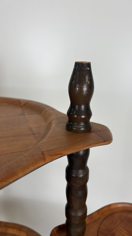 Image 1 of Vintage side table/sidetable/plant table seventies wood