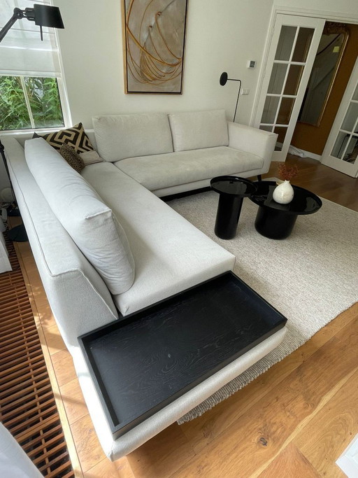 Loungebank gebroken wit