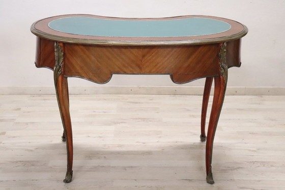 Image 1 of Elegant Louis XV Style Writing Desk, Italy 20th century