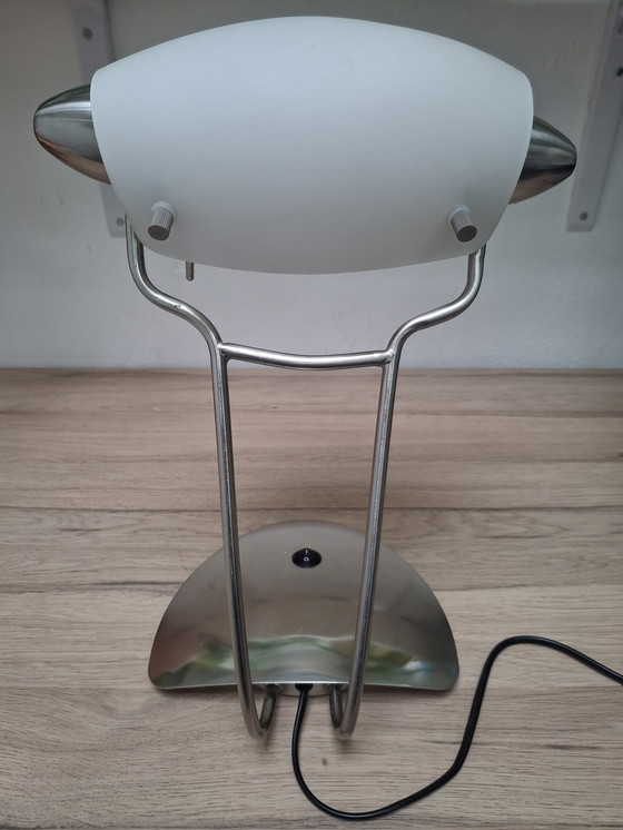 Image 1 of Lampe de banquier / lampe de notaire Style Walter Monici