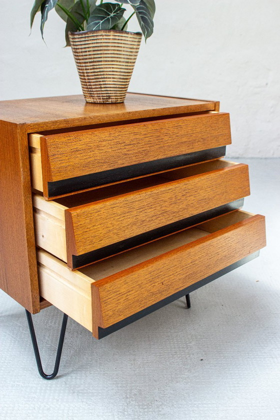 Vintage ladekast, dressoir, bijzettafel, teak, midden 20e eeuw – Ladekasten, Wood (photo 3 of 10)