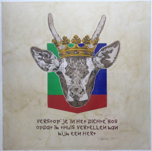 Els Maasson - Royal Grazers | série de 4 gravures en couleur