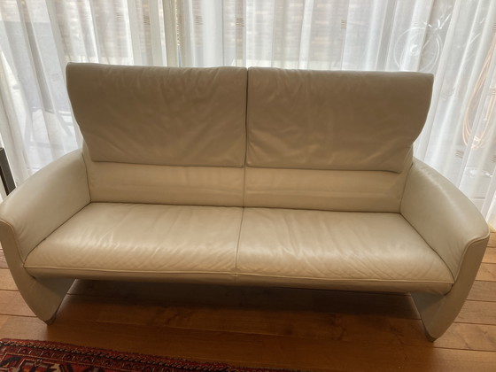 Image 1 of Conjunto de sofá blanco JORI Angel con silla.