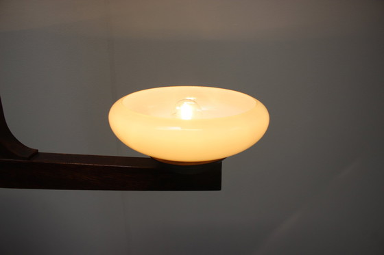Image 1 of Mid-Century Wooden Chandelier, 1930s