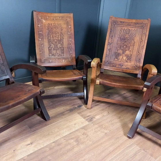 Image 1 of Set van 4 Angel Pazmino vouwstoelen