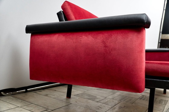 Image 1 of Divano letto industriale vintage, anni '60, Cecoslovacchia