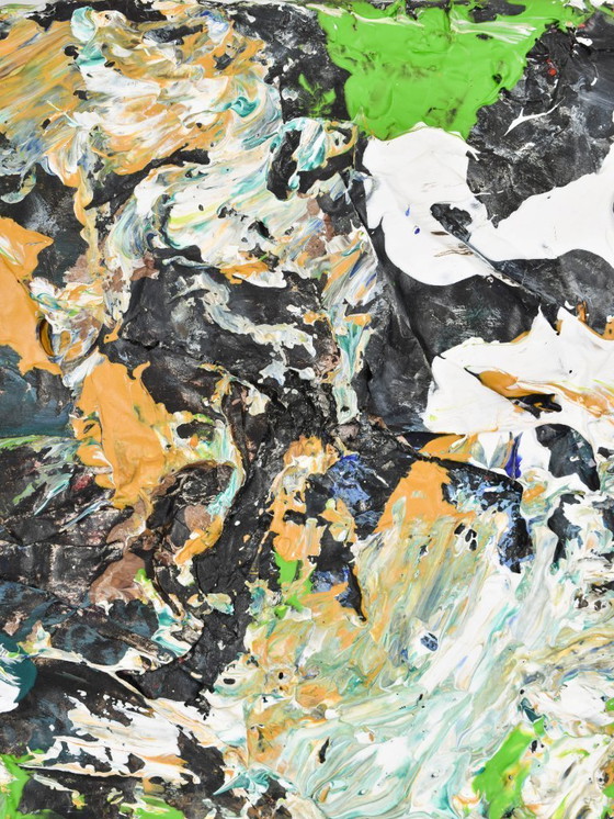 Image 1 of Helen Nieuwendijk (1946) - Ohne Titel - 2010 - Acryl auf Leinwand - 60 x 60 cm