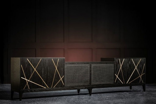 Modern Sideboard aus Eiche