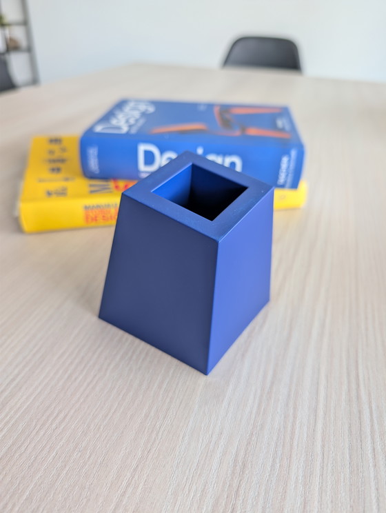 Image 1 of Zeldzame set Clino pennenhouders van Kartell, ontworpen door Enzo Mari.