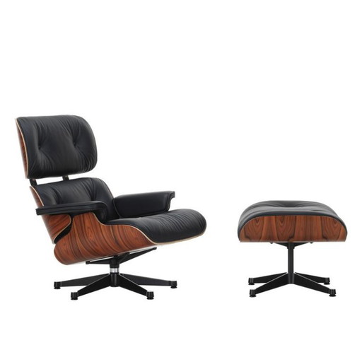 Vitra Eames Lounge Chair XL & Ottoman Santos Palisander