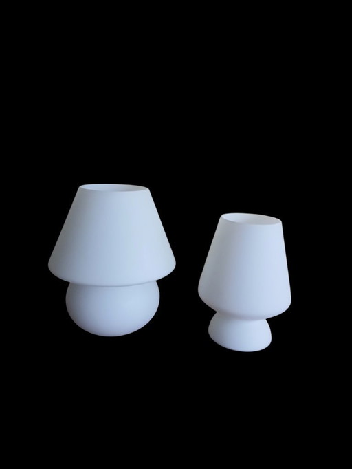 Set Mushroom Lampjes – 1980’s - Vintage