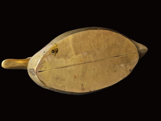 Image 1 of Pato grande de cobre macizo - años 70 - 1245 gramos