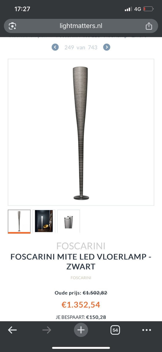 Image 1 of Foscarini design lampe stable// lampe suspendue